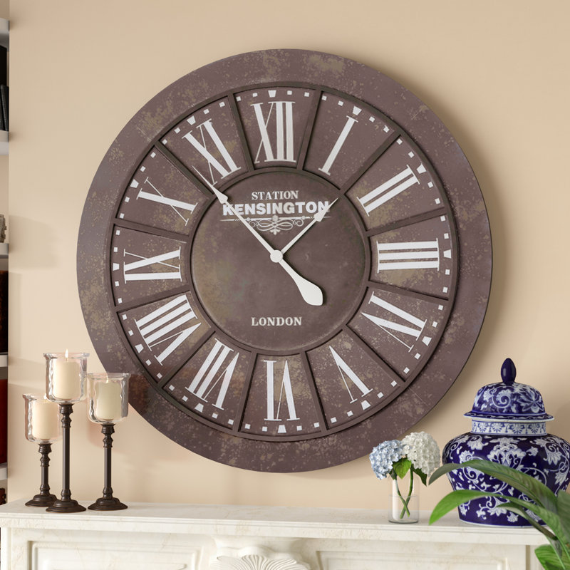 Williston Oversized 39.5" Wall Clock & Reviews Wayfair